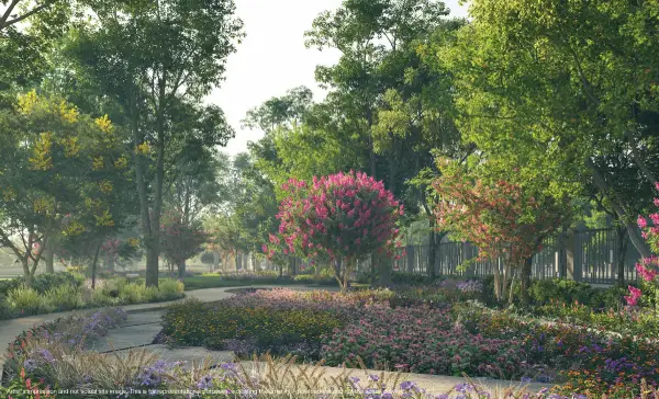 Godrej Aranya plotted development mini forest by Godrej Properties